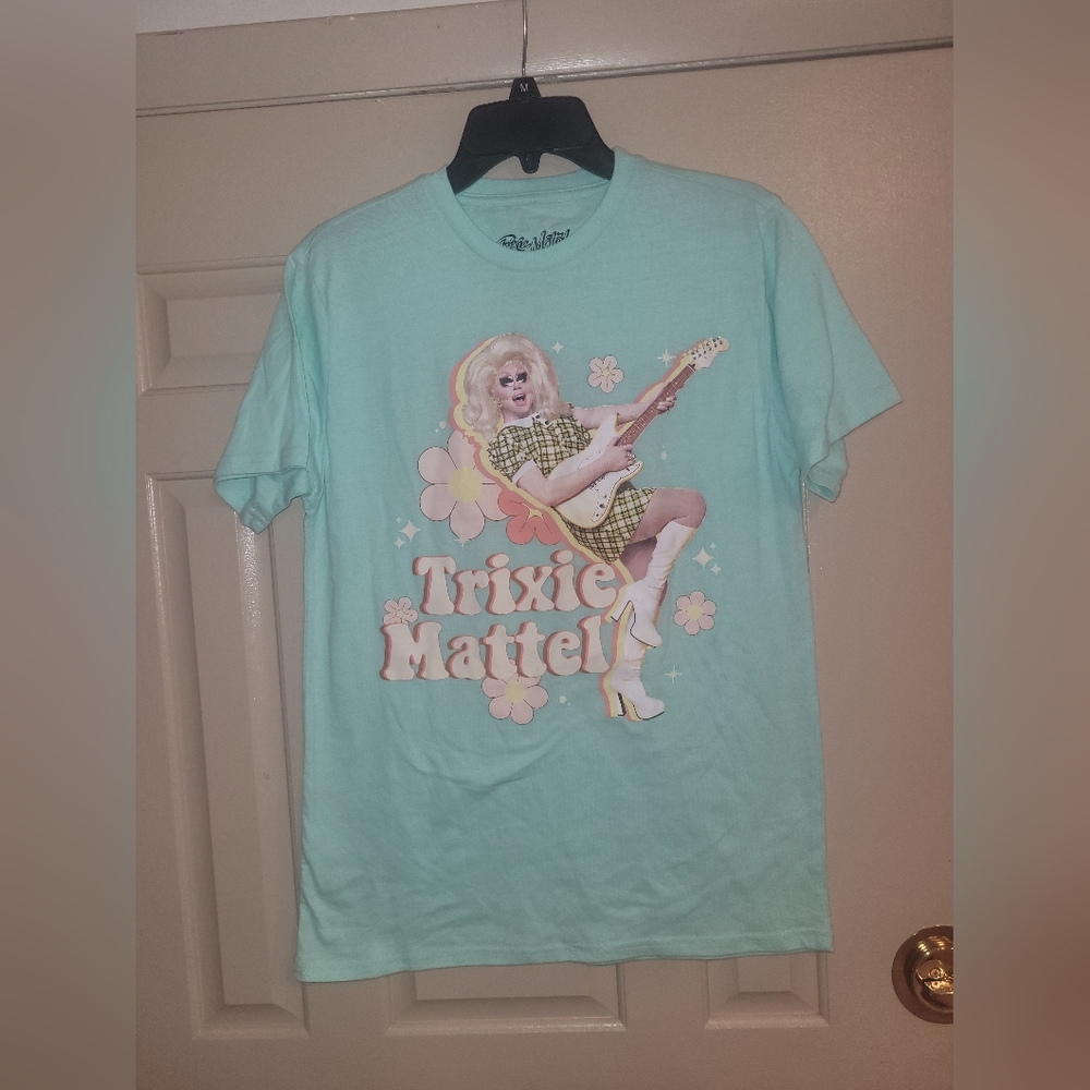 Trixie Mattel Drag Queen Rupauls Drag Race Blue T Shirt Adult Size XS NWOT